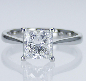The Platinum engagement ring